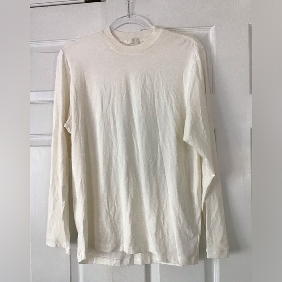 SKIMS Boyfriend Long Sleeve T-Shirt | Marble | Size S - Picture 6 of 9